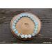 Aquamarine and Black Tourmaline Bracelet by Rock My Zen